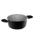 CASSERUOLA CON MANICI -BLACK PEARL INDUCTION- Ø cm. 20 - 2 manici