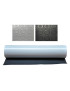 TAPPETO A BOLLE mt 1 x 30 grigio sc.- spessore mm 1