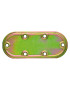 GIUNZIONE DIRITTA ARROTONDATA ART.970 mm 50 x 80 (CF 50PZ)