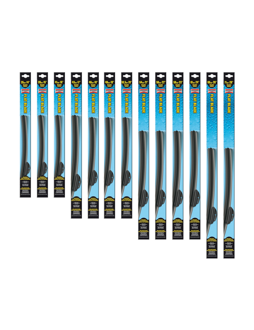SPAZZOLA TERGICRISTALLO -FLAT BLADE- art. 8891 - cm. 50,5