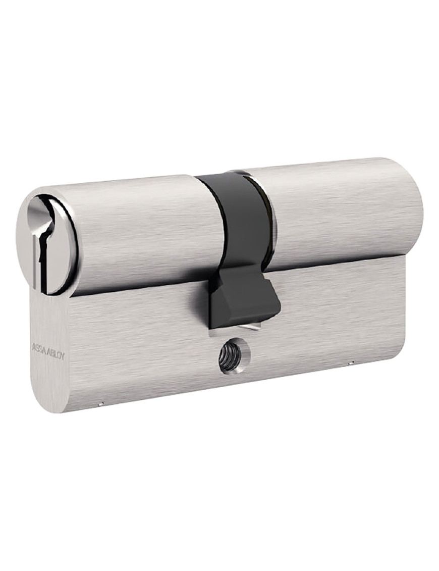 CILINDRO PROFILATO DOPPIO SERIE -GEMMA- mm 30+10+40 - 80 (35+45) ottone