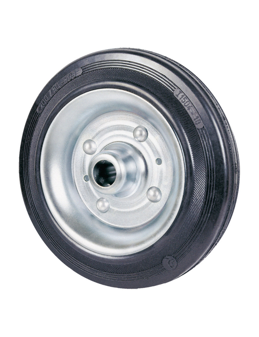 RUOTA PER CARRELLI ART. 112 ø mm 180 x 50 port. kg  170