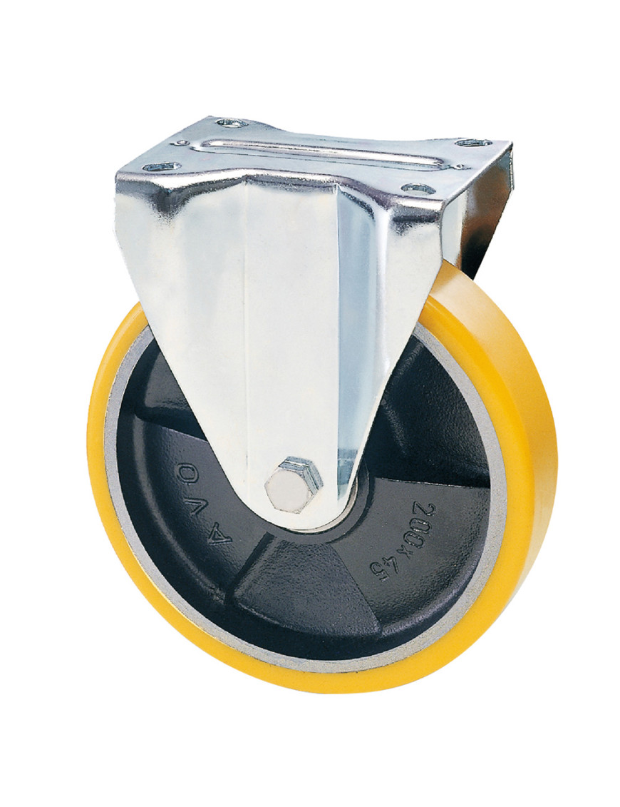 RUOTA PER CARRELLI ART. 22A ø mm 125 x 30 port. kg  170