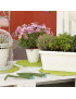 BALCONETTA RETTANGOLARE -PAGLIA- cm 40x20x17,5 lt.7,5 - panna