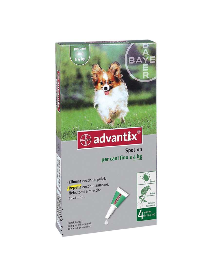 ANTIPARASSITARIO -ADVANTIX SPOT-ON- 25-40 kg - 4 pipette ml 4