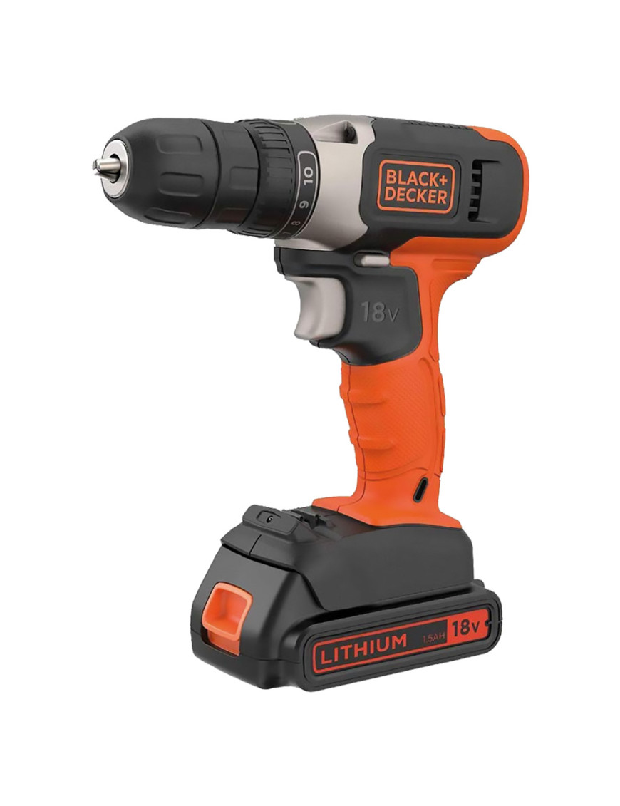 TRAPANO AVVITATORE A BATTERIA -BCD001C1-QW- 18V - 1,5 ah Ioni Litio